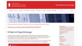 
                            10. Anleitung zur Nutzung des OpenXchange Postfachs