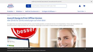 
                            5. Anleitungen Avery Zweckform Online Software | Avery Zweckform