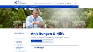 
                            4. Anleitungen & Hilfe | zkb.ch