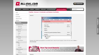 
                            4. Anleitungen, Programme, FTP, FileZilla - Version 3 ... - All-Inkl