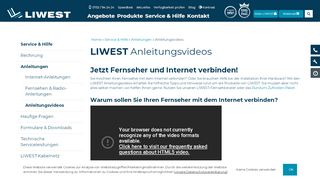 
                            12. Anleitungsvideos - LIWEST