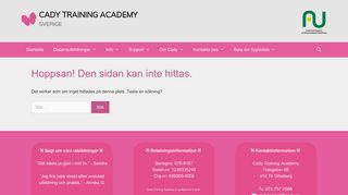
                            4. Anmälan till yrkesutbildning – Cady Training Academy