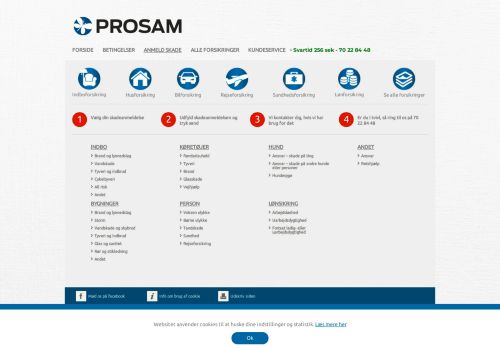 
                            5. Anmeld skade | PROSAM