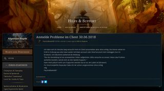 
                            5. Anmelde Probleme im Client 30.06.2018 - EUW boards - League of ...