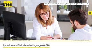 
                            7. Anmelde- und Teilnahmebedingungen (AGB) - VWA Freiburg