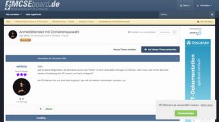 
                            9. Anmeldefenster mit Domänenauswahl - Windows 7 Forum - MCSEboard.de