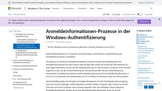 
                            4. Anmeldeinformationen-Prozesse in der Windows-Authentifizierung ...