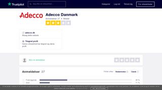 
                            11. Anmeldelser af Adecco Danmark | Læs kundernes anmeldelser af ...