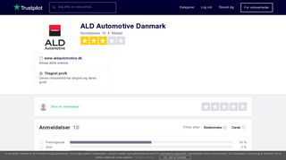 
                            11. Anmeldelser af ALD Automotive Danmark | Læs kundernes ... - Trustpilot