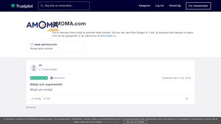 
                            13. Anmeldelser af AMOMA.com | Læs kundernes anmeldelser af www ...