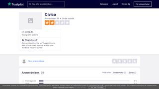 
                            3. Anmeldelser af Civica | Læs kundernes anmeldelser af civica.dk
