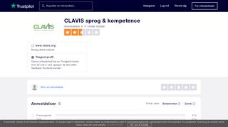 
                            13. Anmeldelser af CLAVIS sprog & kompetence | Læs kundernes ...