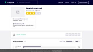 
                            1. Anmeldelser af Danishmethod | Læs kundernes anmeldelser af www ...