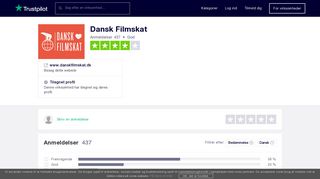 
                            8. Anmeldelser af Dansk Filmskat | Læs kundernes anmeldelser af www ...