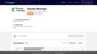 
                            7. Anmeldelser af Danske Meninger | Læs kundernes anmeldelser af ...