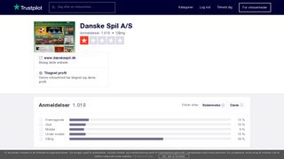 
                            8. Anmeldelser af Danske Spil A/S | Læs kundernes anmeldelser af www ...