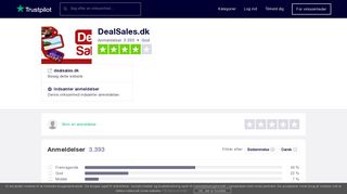 
                            5. Anmeldelser af DealSales.dk | Læs kundernes anmeldelser af ...