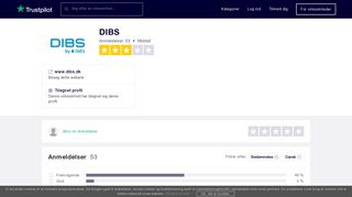 
                            12. Anmeldelser af DIBS | Læs kundernes anmeldelser af www.dibs.dk