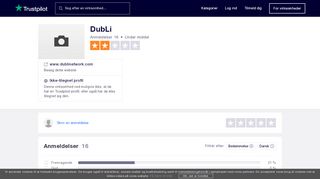 
                            10. Anmeldelser af DubLi | Læs kundernes anmeldelser af www ...