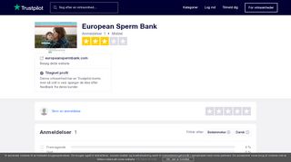 
                            7. Anmeldelser af European Sperm Bank | Læs kundernes anmeldelser ...