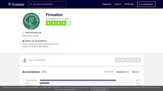 
                            2. Anmeldelser af Firmafon | Læs kundernes anmeldelser af www ...