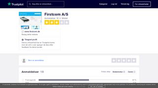 
                            6. Anmeldelser af Firstcom A/S | Læs kundernes anmeldelser af www ...