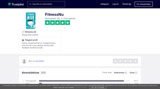 
                            5. Anmeldelser af FitnessNu | Læs kundernes anmeldelser af fitnessnu.dk