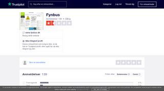 
                            10. Anmeldelser af Fynbus | Læs kundernes anmeldelser af www.fynbus.dk