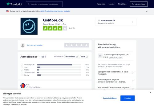 
                            12. Anmeldelser af GoMore.dk | Læs kundernes anmeldelser af www ...