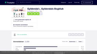 
                            8. Anmeldelser af Gyldendal+, Gyldendals Bogklub | Læs kundernes ...
