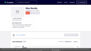 
                            12. Anmeldelser af Hbo Nordic | Læs kundernes anmeldelser af hbo ...
