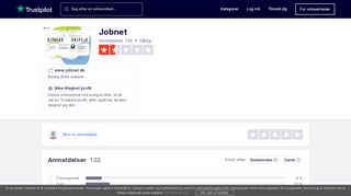 
                            6. Anmeldelser af Jobnet | Læs kundernes anmeldelser af www.jobnet.dk