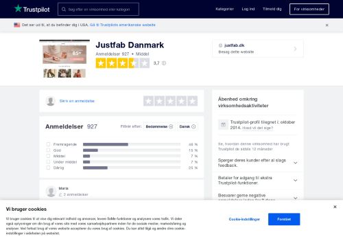 
                            9. Anmeldelser af Justfab Danmark | Læs kundernes anmeldelser af ...