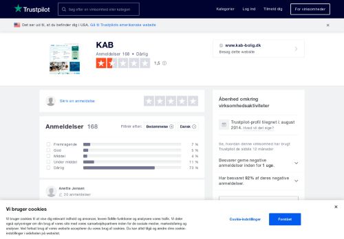 
                            5. Anmeldelser af KAB | Læs kundernes anmeldelser af www.kab-bolig ...