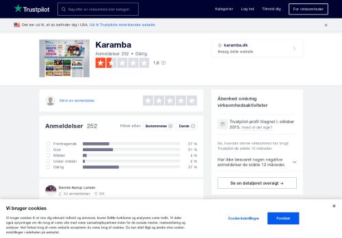 
                            12. Anmeldelser af Karamba | Læs kundernes anmeldelser af karamba.dk