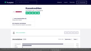 
                            10. Anmeldelser af Kassekreditten | Læs kundernes anmeldelser af www ...