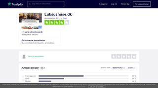 
                            2. Anmeldelser af Luksushuse.dk | Læs kundernes anmeldelser af www ...
