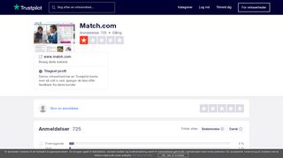 
                            5. Anmeldelser af Match.com | Læs kundernes anmeldelser af www ...