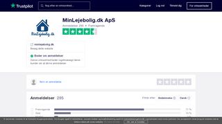 
                            10. Anmeldelser af MinLejebolig.dk ApS | Læs kundernes anmeldelser ...