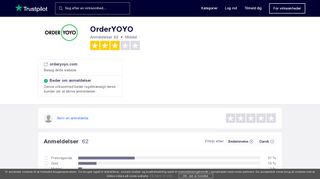 
                            4. Anmeldelser af OrderYOYO | Læs kundernes anmeldelser af ...