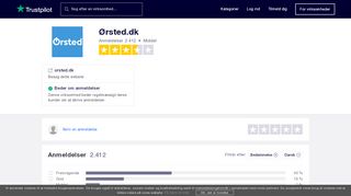 
                            9. Anmeldelser af Ørsted.dk | Læs kundernes anmeldelser af orsted.dk