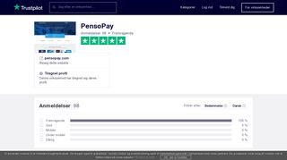 
                            2. Anmeldelser af PensoPay | Læs kundernes anmeldelser af pensopay ...
