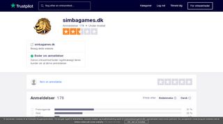 
                            13. Anmeldelser af simbagames.dk | Læs kundernes anmeldelser af ...
