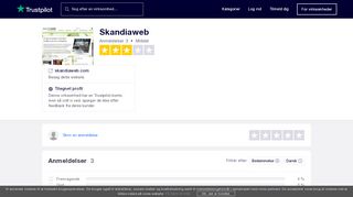 
                            4. Anmeldelser af Skandiaweb | Læs kundernes anmeldelser af ...