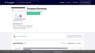 
                            3. Anmeldelser af Terapeut Booking | Læs kundernes anmeldelser af ...