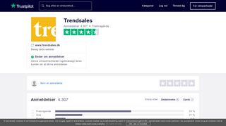 
                            13. Anmeldelser af Trendsales | Læs kundernes anmeldelser af www ...