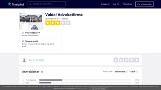 
                            5. Anmeldelser af Valdal Advokatfirma | Læs kundernes anmeldelser af ...