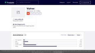 
                            7. Anmeldelser af Viafree | Læs kundernes anmeldelser af www.viafree.dk