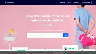 
                            5. Anmeldelser på Trustpilot – Oplev effekten af kundeanmeldelser