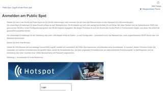 
                            1. Anmelden am Public Spot - LANCOM Systems GmbH